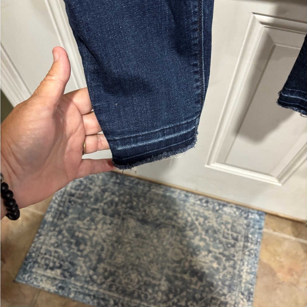 Hudson Dark Blue Skinny Jeans - Picture 7 of 11